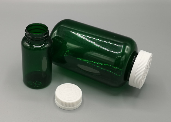 حاويات حبوب منع الحمل البلاستيكية PET 500 مل مع بطانة من الألومنيوم